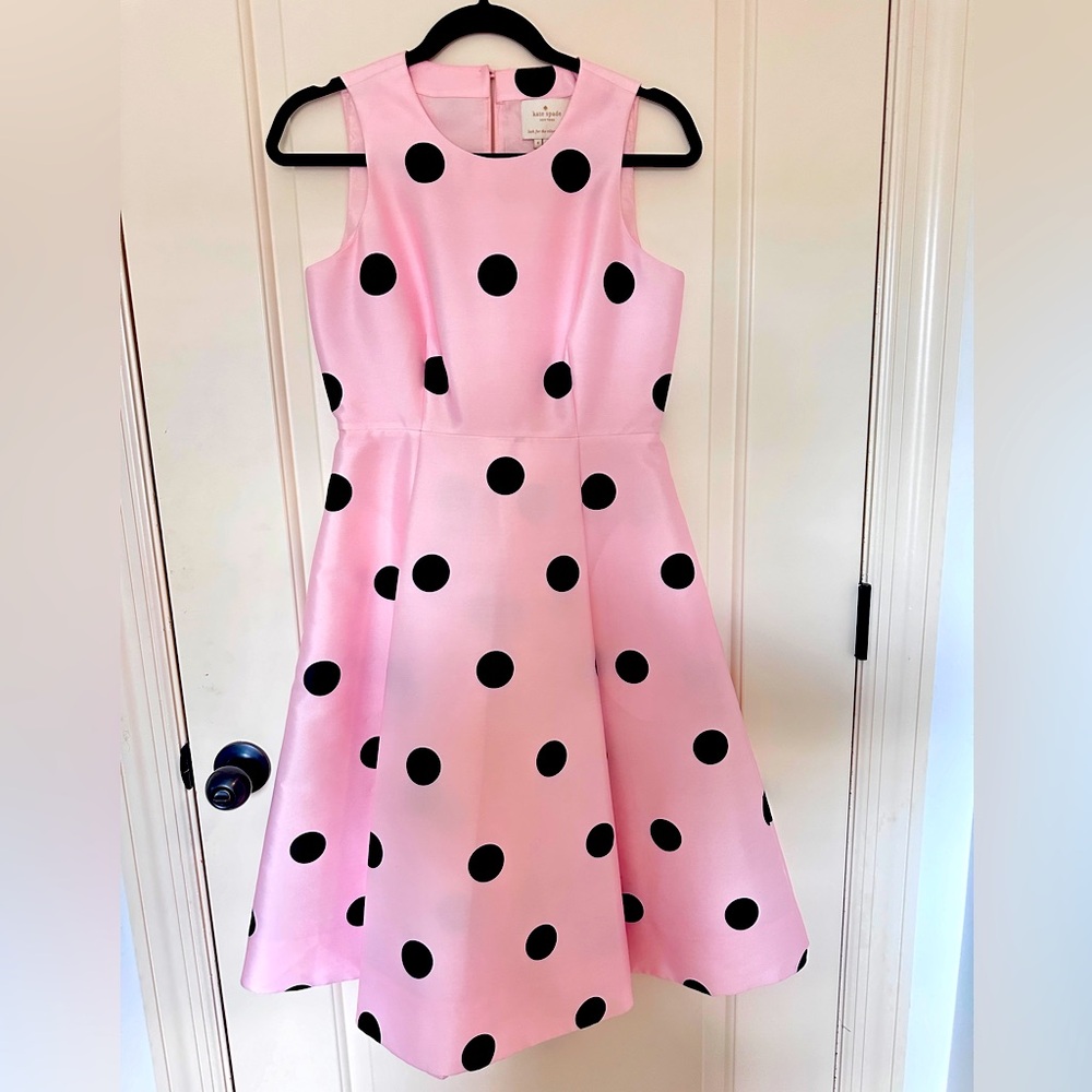 Kate spade polka dot dress